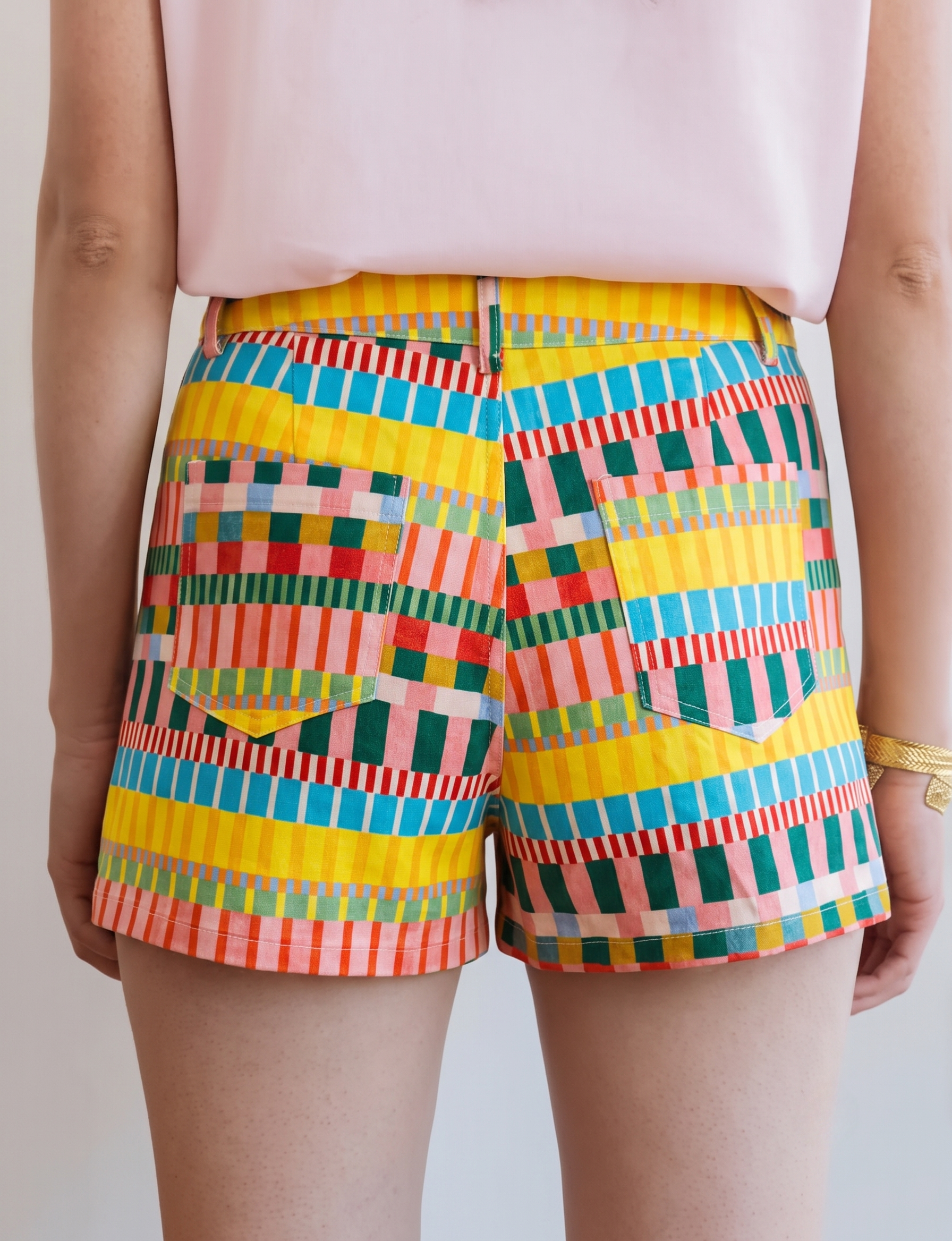 Short à rayures multi 2 Kevy
